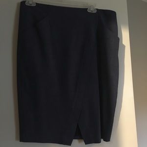 Loft size 10 blue dress skirt